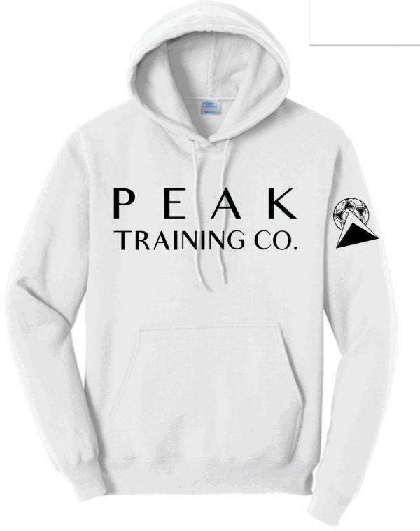 White Adult Hoodie